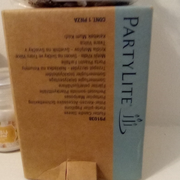 Rare Retired Party Lite Candle Sleeve - Picture 4 of 9